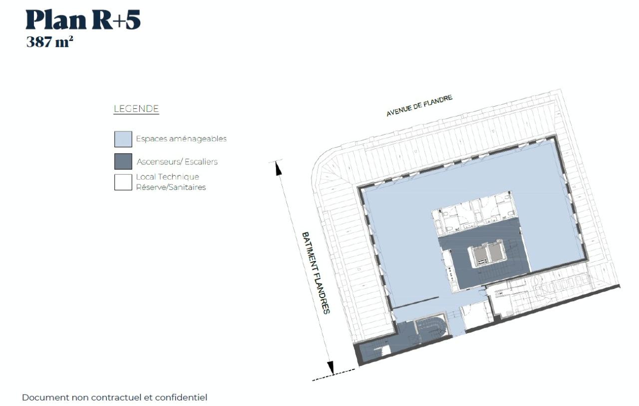 Bureau Paris 4000m² Location bureau Paris OLBUR2531897 11